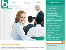 Tablet Screenshot of bzthueringen24.de